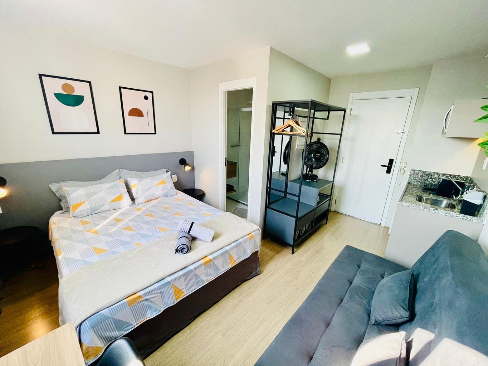 Studio 128, Completo Com Piscina - Estacao Bras Sp São Paulo Exteriör bild